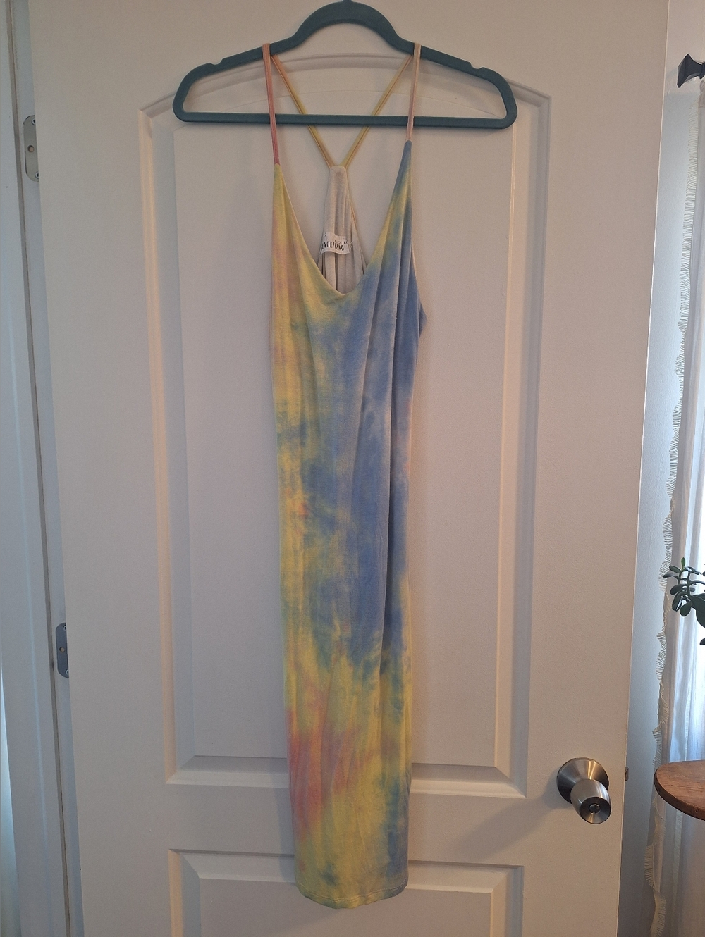 Womens Black/Bead Tye Dye Dress Size Small.